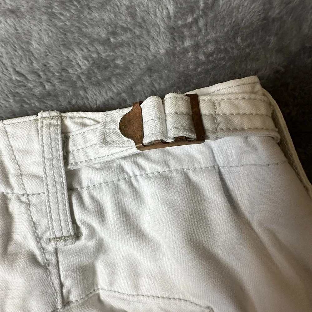 Polo Ralph Lauren USRL Cargo Shorts Mens 40 White Coastal Patrol Rescue VTG Tag